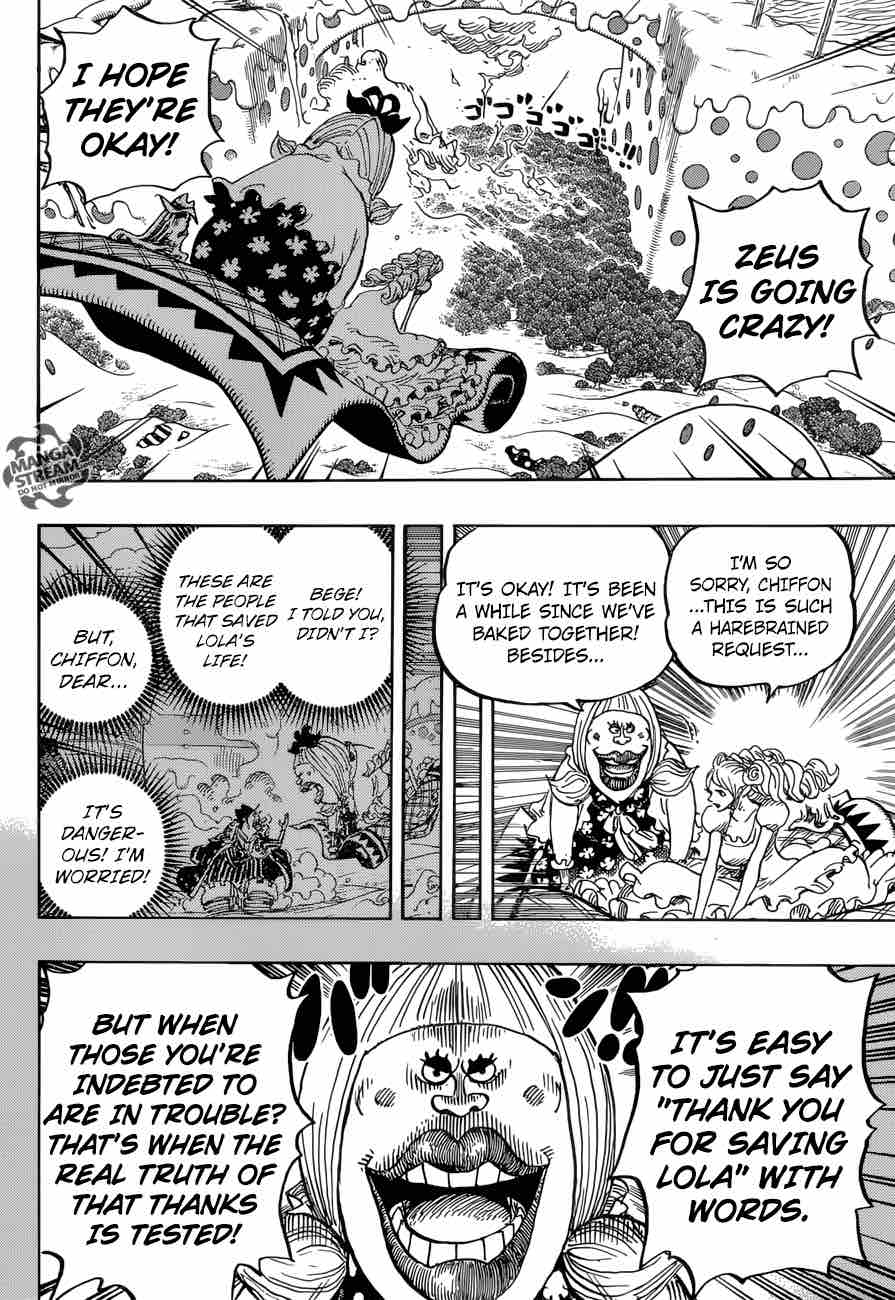 One Piece Manga Chapter 875 page 16 - A Woman's Honor