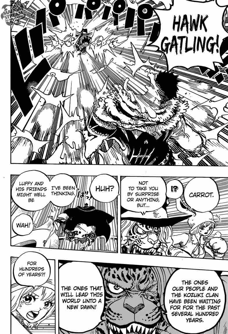 One Piece Manga Chapter 877 page 11 - Not Sweet