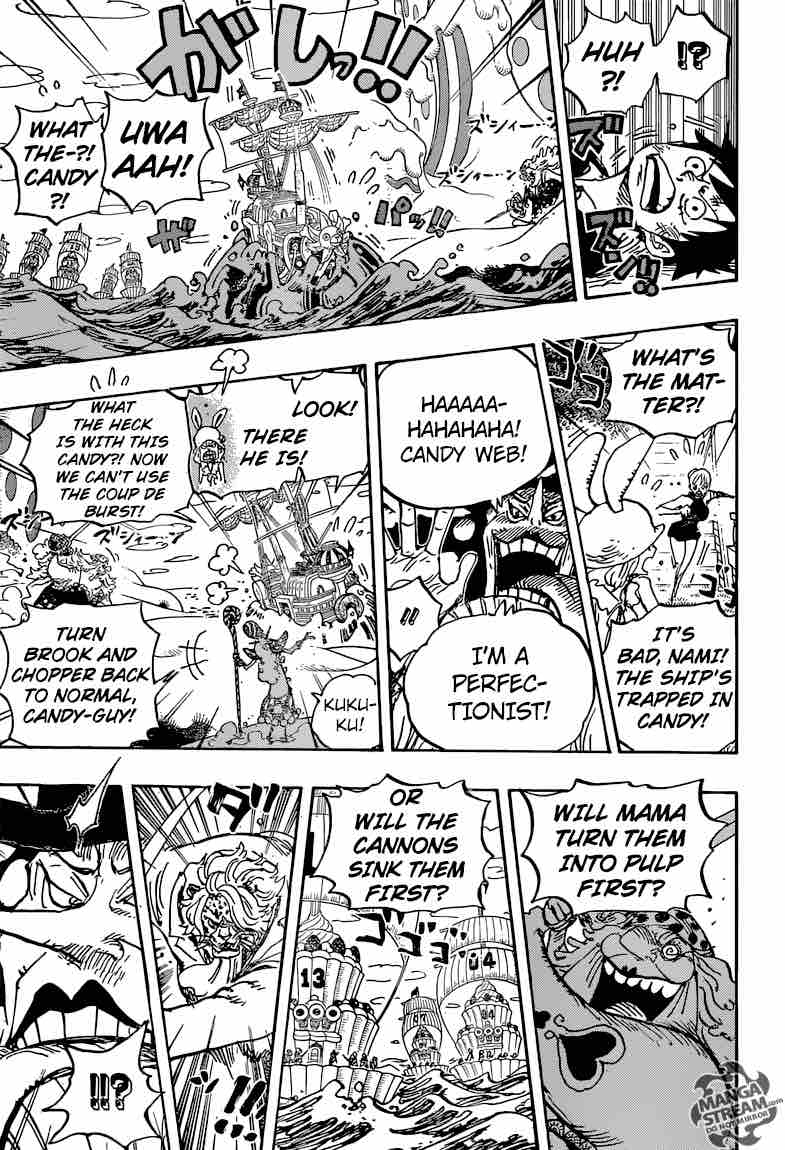 One Piece Manga Chapter 877 page 14 - Not Sweet