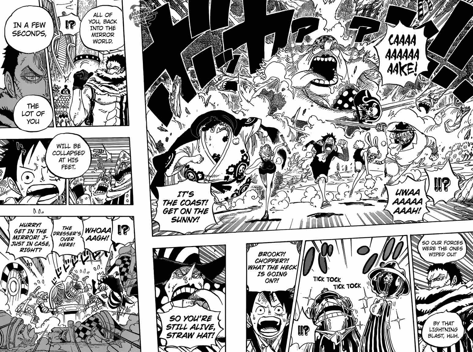One Piece Manga Chapter 877 page 6 - Not Sweet