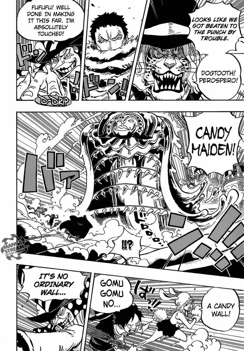 One Piece Manga Chapter 877 page 7 - Not Sweet