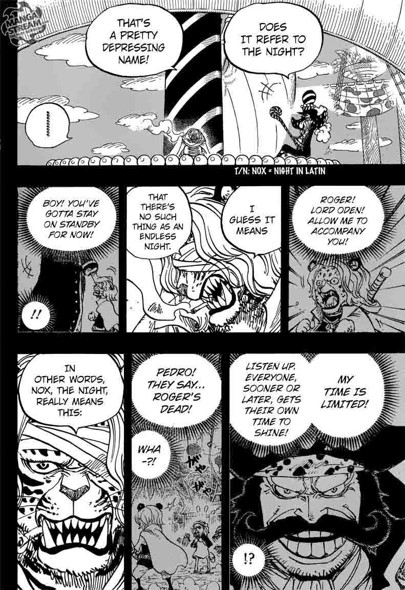 One Piece Manga Chapter 878 page 4 - Captain Pedro of the Mink Tribe Guardians