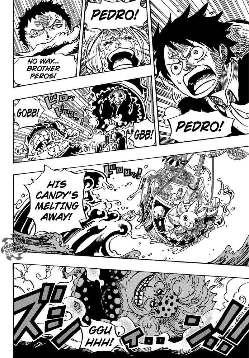 One Piece Manga Chapter 878 page 6 - Captain Pedro of the Mink Tribe Guardians