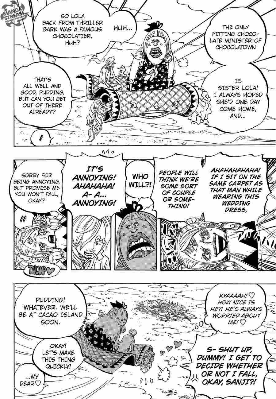 One Piece Manga Chapter 879 page 10 - One of Big Mom's "3 Sweet Commanders", Katakuri