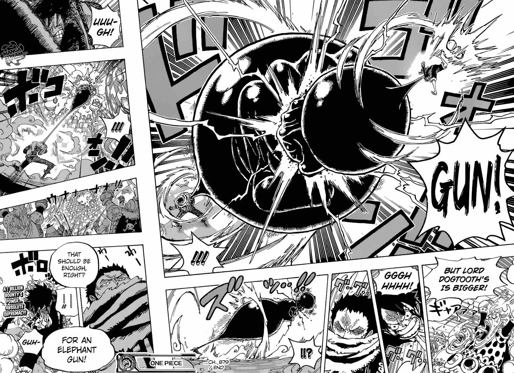 One Piece Manga Chapter 879 page 16 - One of Big Mom's "3 Sweet Commanders", Katakuri