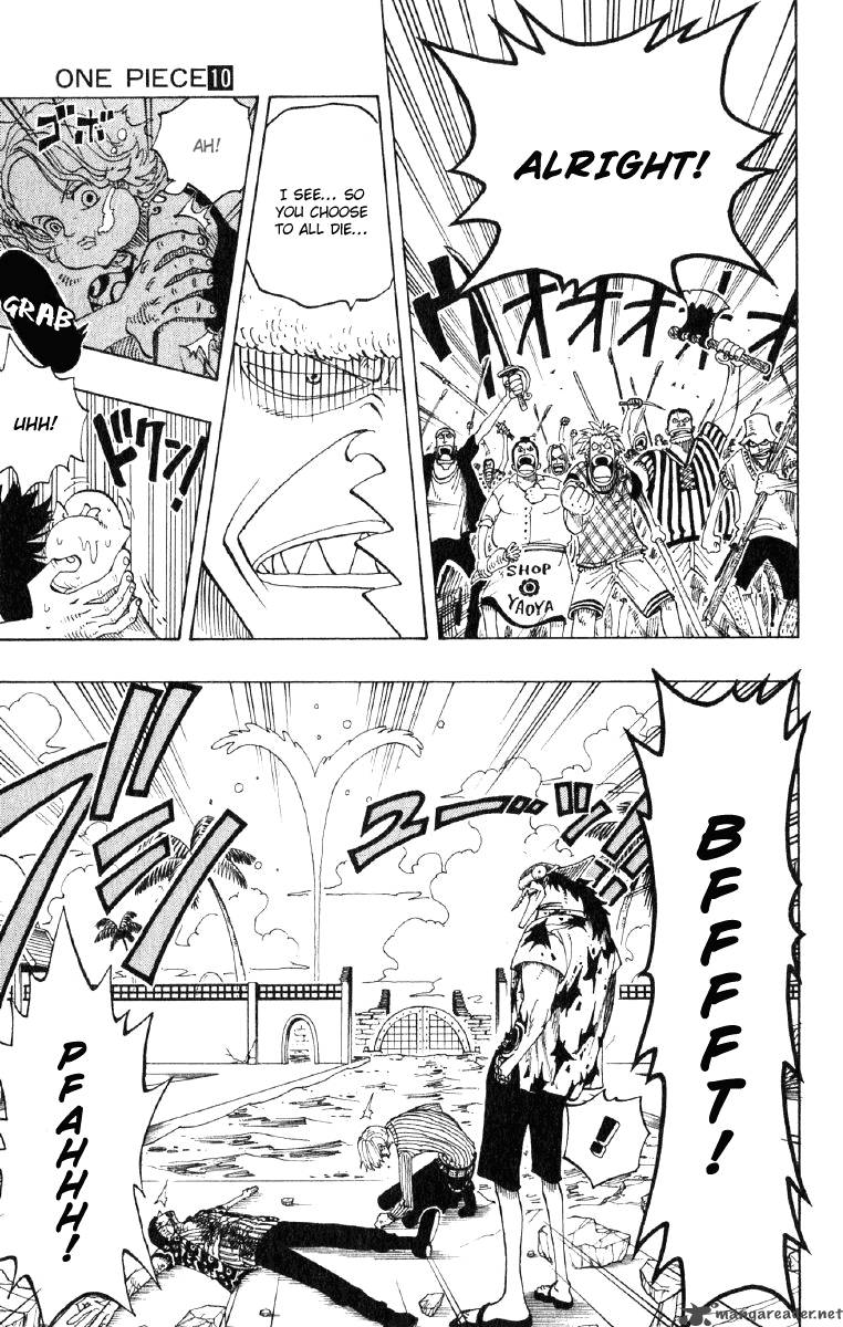 One Piece Manga Chapter 88 page 15 - Die!!!