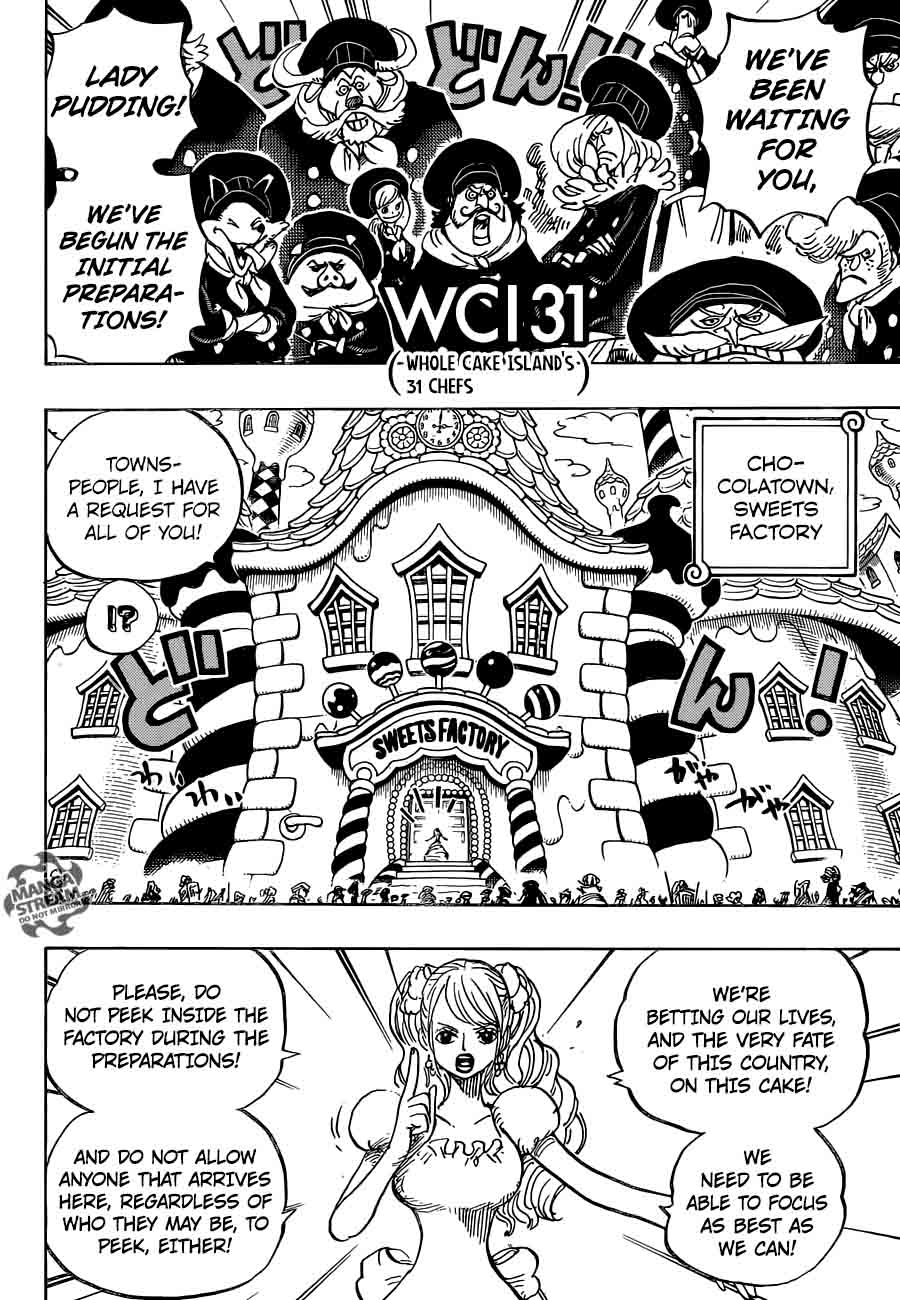 One Piece Manga Chapter 880 page 4 - Zero Escape