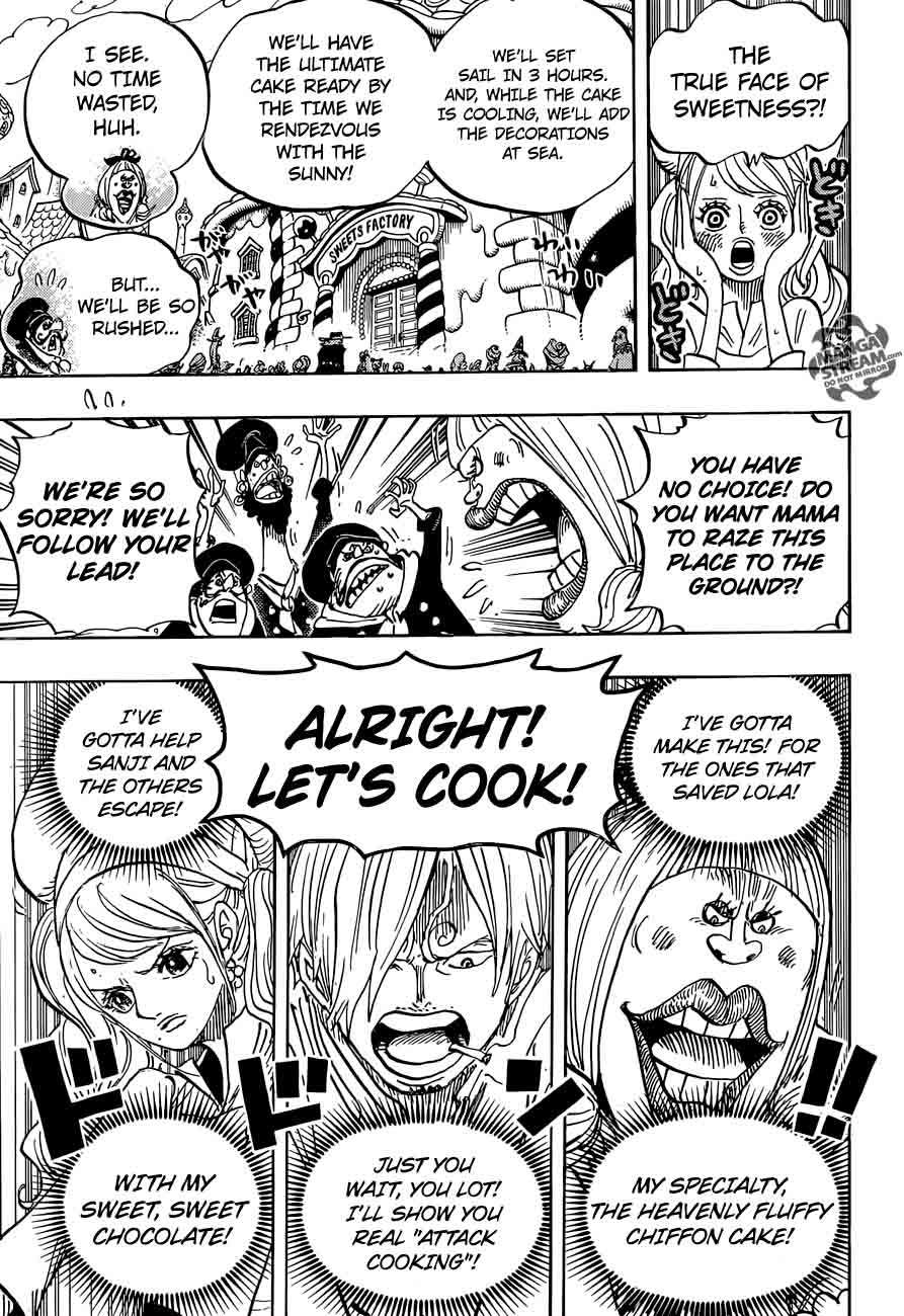 One Piece Manga Chapter 880 page 9 - Zero Escape