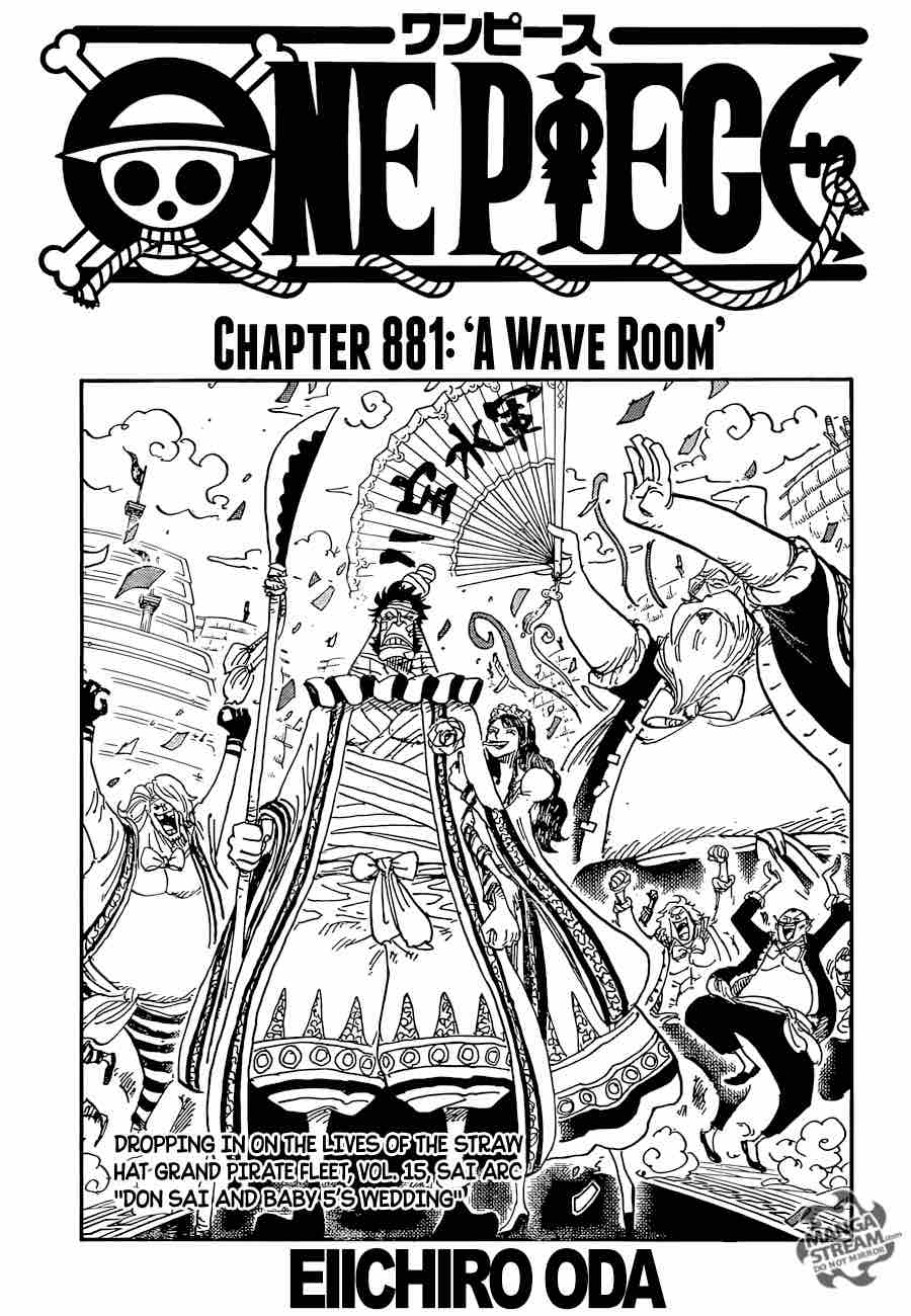 One Piece Manga Chapter 881 page 1 - Wave Room