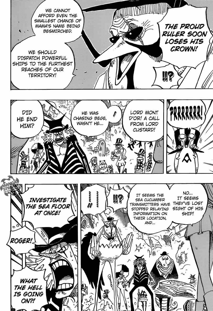 One Piece Manga Chapter 882 page 13 - Beyond the Emperor's Expectations