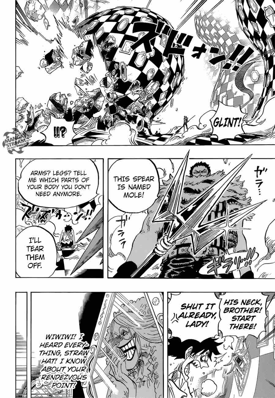 One Piece Manga Chapter 882 page 6 - Beyond the Emperor's Expectations