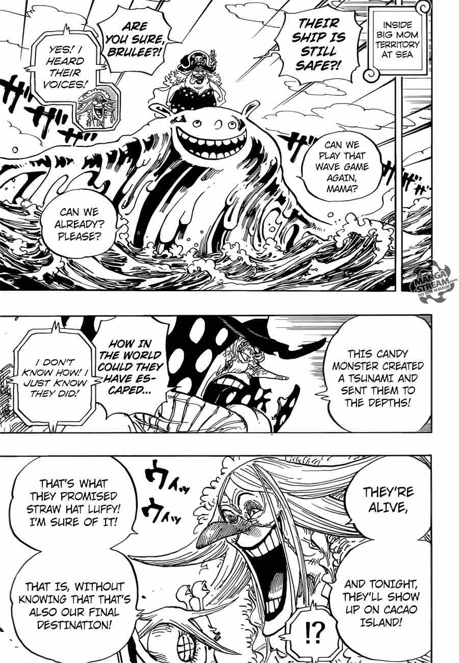 One Piece Manga Chapter 882 page 7 - Beyond the Emperor's Expectations