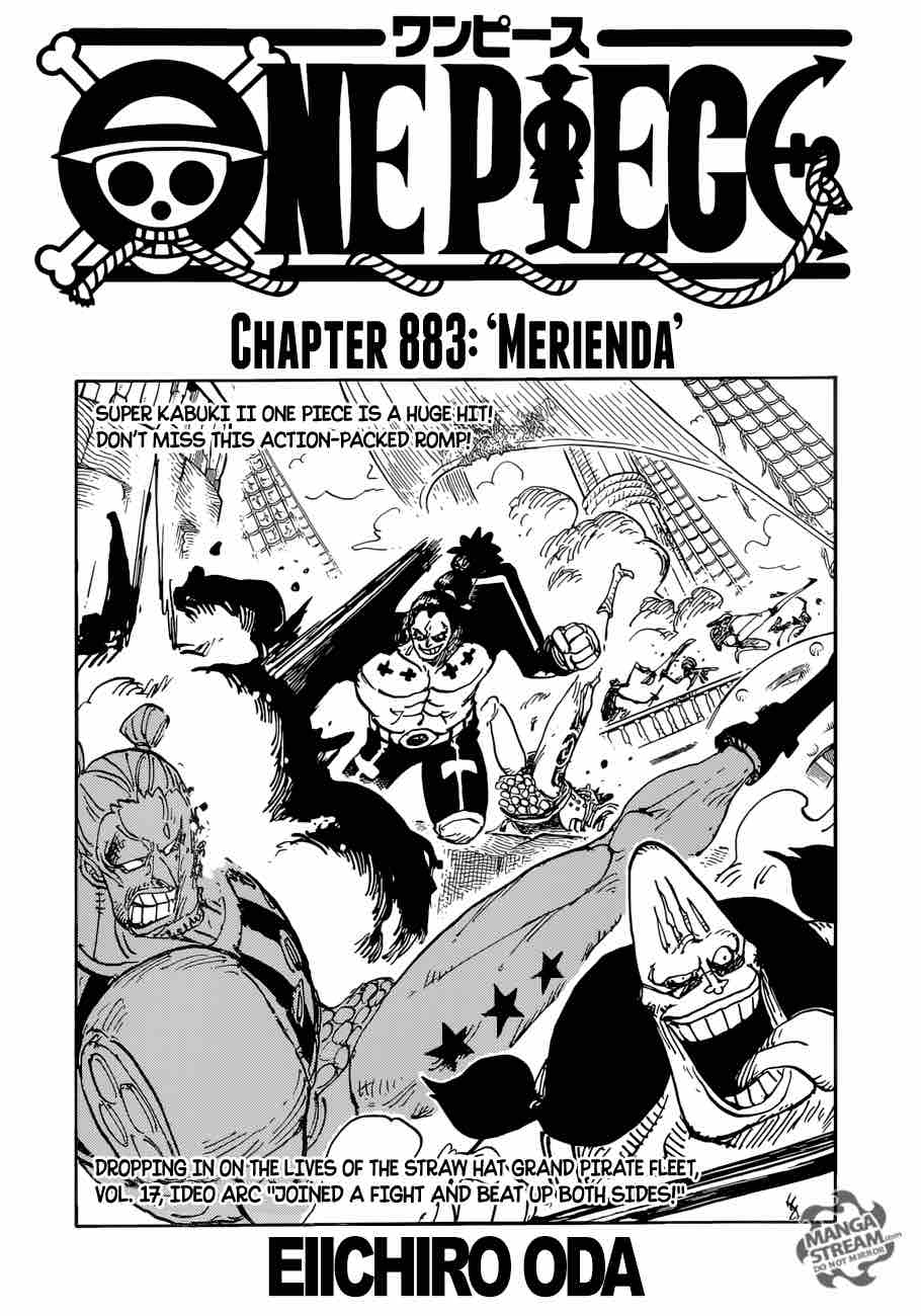 One Piece Manga Chapter 883 page 1 - Merienda