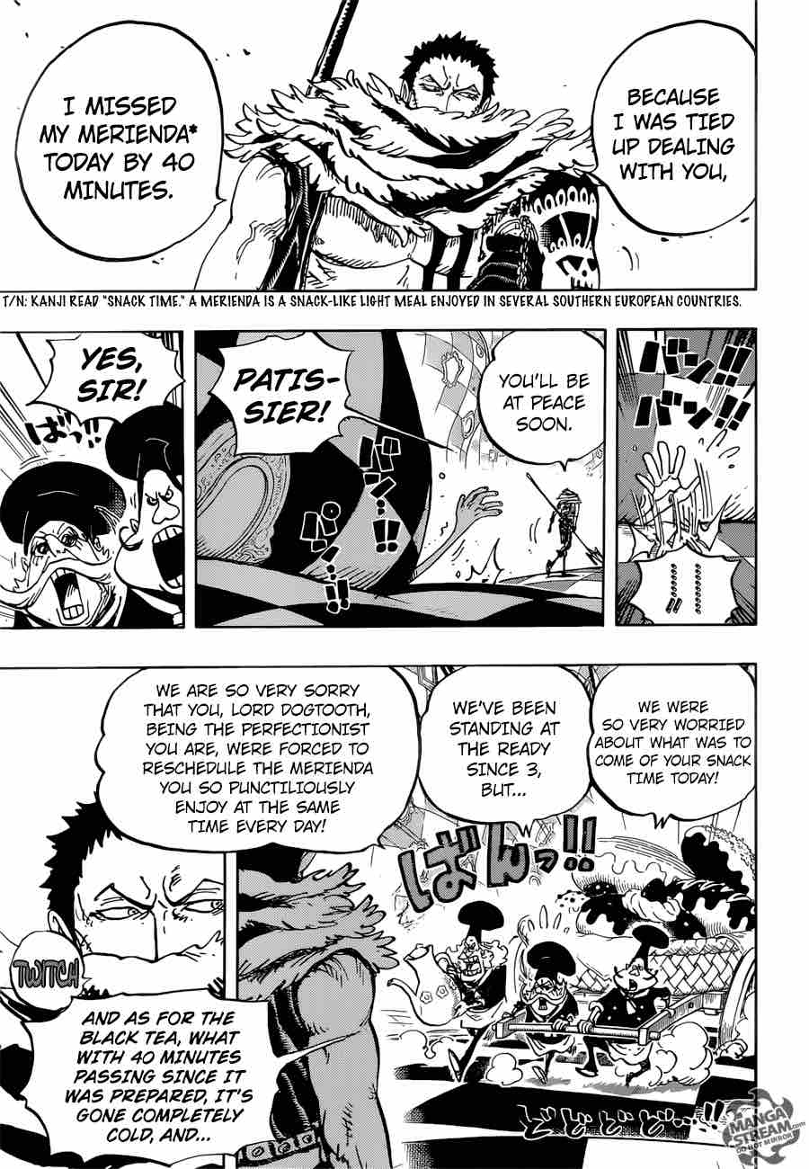 One Piece Manga Chapter 883 page 5 - Merienda