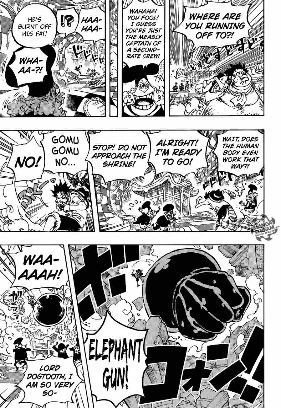 One Piece Manga Chapter 883 page 9 - Merienda