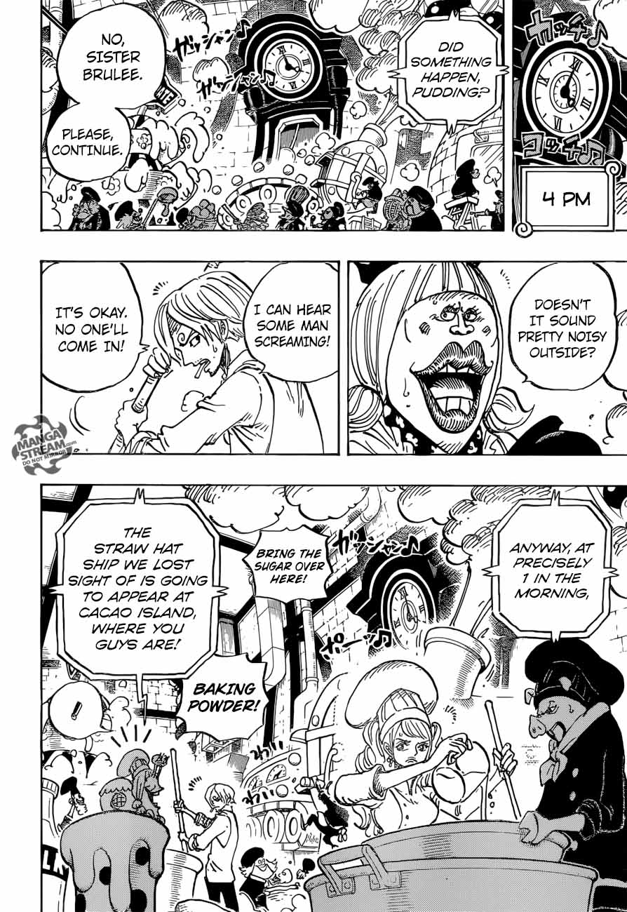 One Piece Manga Chapter 884 page 12 - Who Is That?