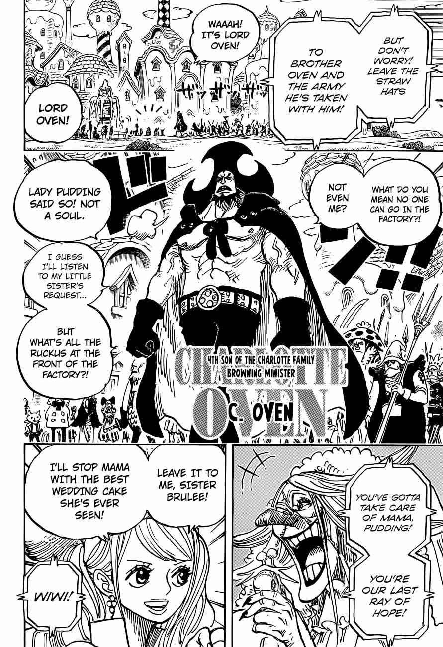 One Piece Manga Chapter 884 page 14 - Who Is That?