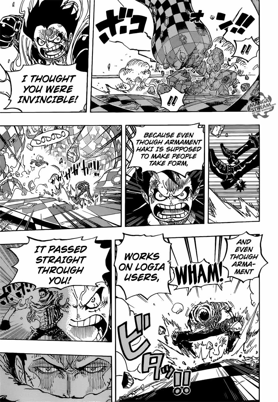 One Piece Manga Chapter 884 page 3 - Who Is That?