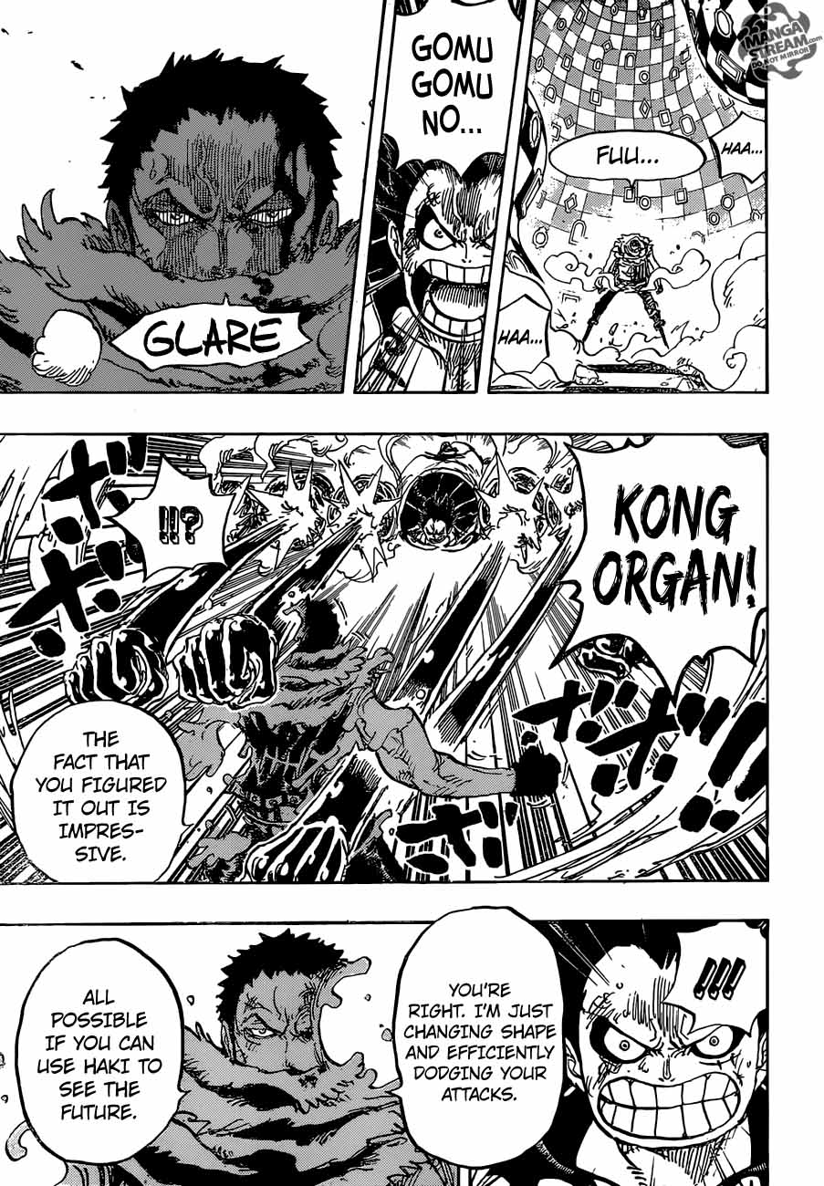 One Piece Manga Chapter 884 page 7 - Who Is That?