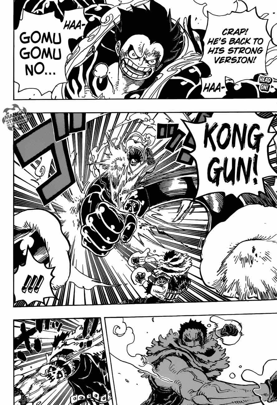 One Piece Manga Chapter 885 page 2 - It's Brûlée!!!