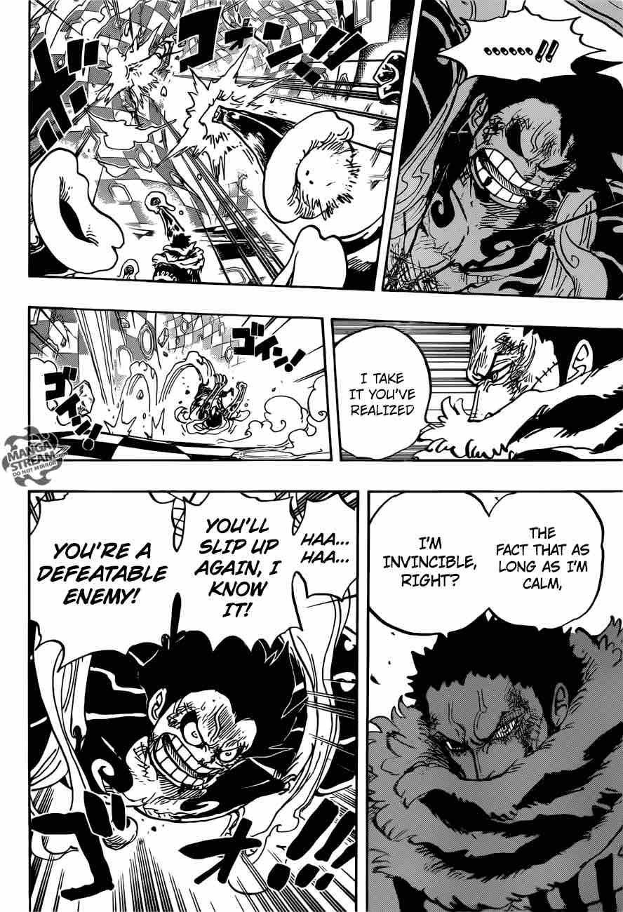 One Piece Manga Chapter 885 page 4 - It's Brûlée!!!