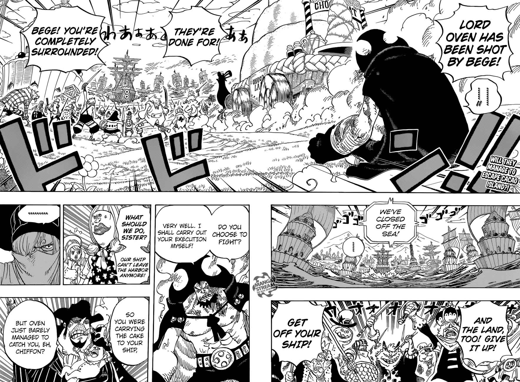 One Piece Manga Chapter 887 page 2 - Somewhere Someone is Wishing for Your Happiness