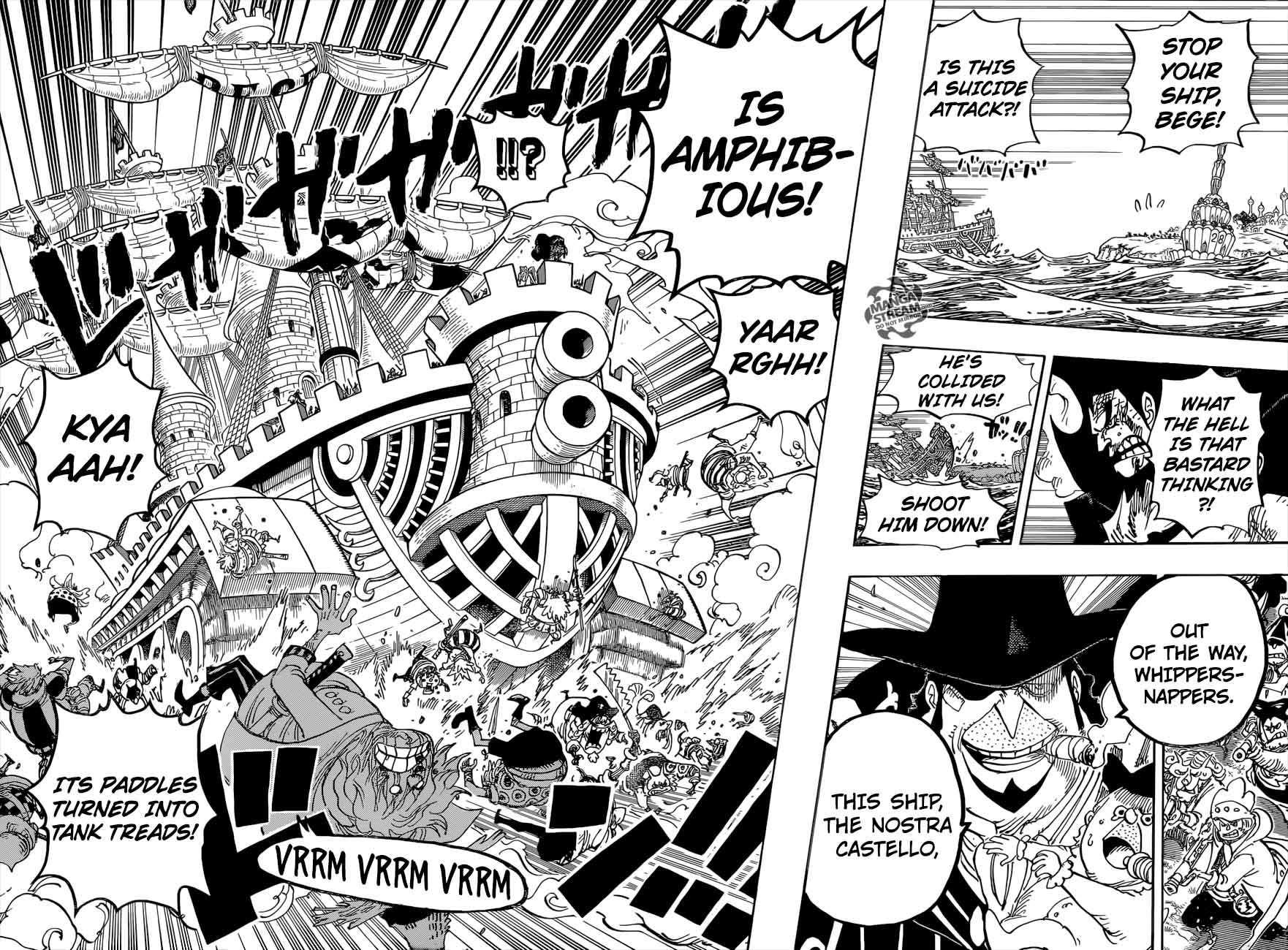 One Piece Manga Chapter 887 page 3 - Somewhere Someone is Wishing for Your Happiness
