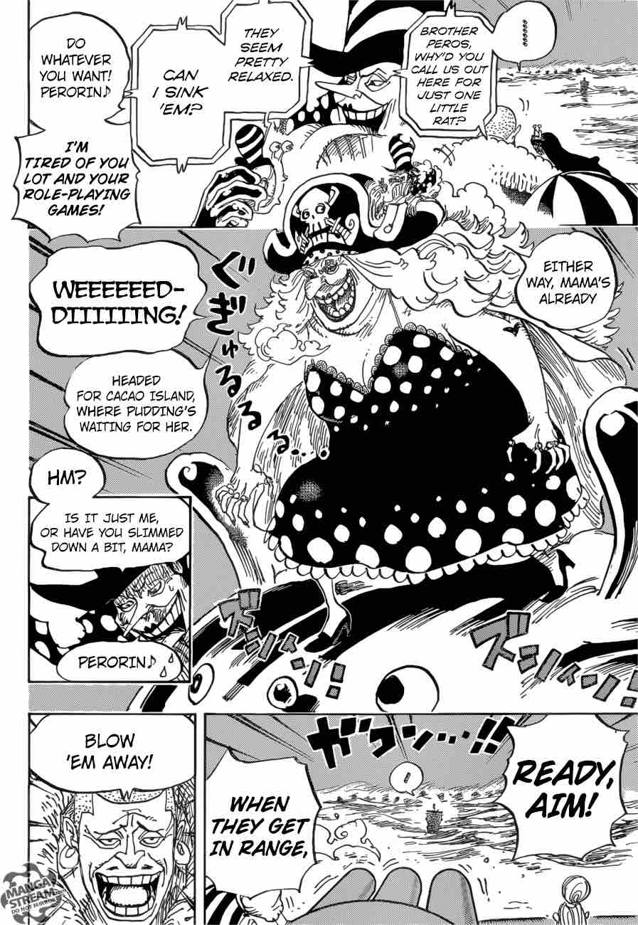 One Piece Manga Chapter 888 page 7 - Lion
