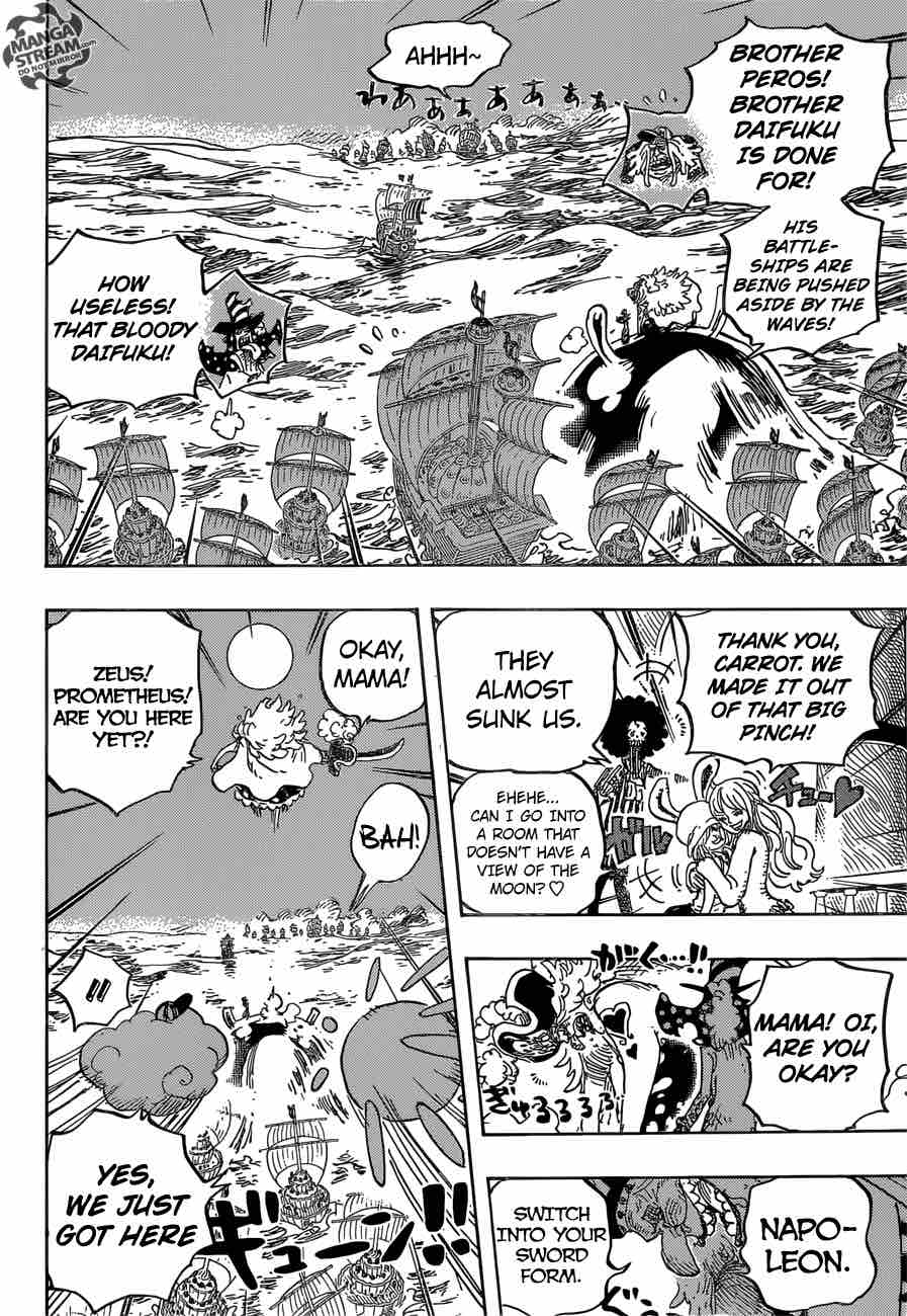 One Piece Manga Chapter 889 page 13 - Unfamiliar Mama