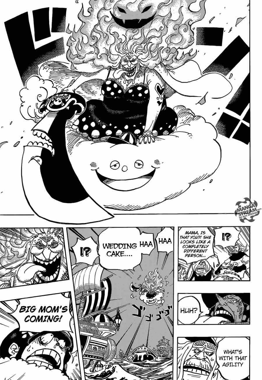 One Piece Manga Chapter 889 page 14 - Unfamiliar Mama