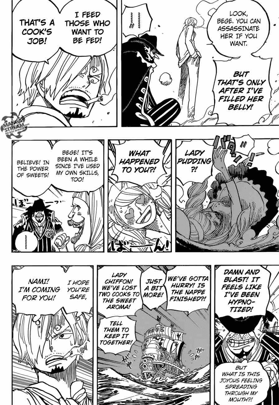 One Piece Manga Chapter 889 page 9 - Unfamiliar Mama