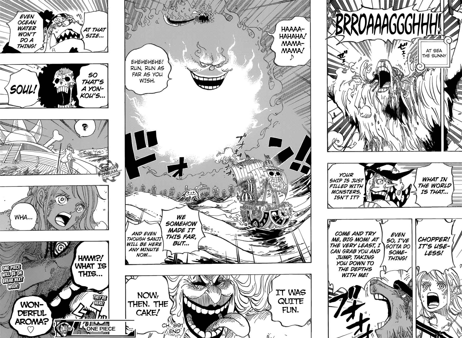 One Piece Manga Chapter 891 page 15 - They Believe in Me
