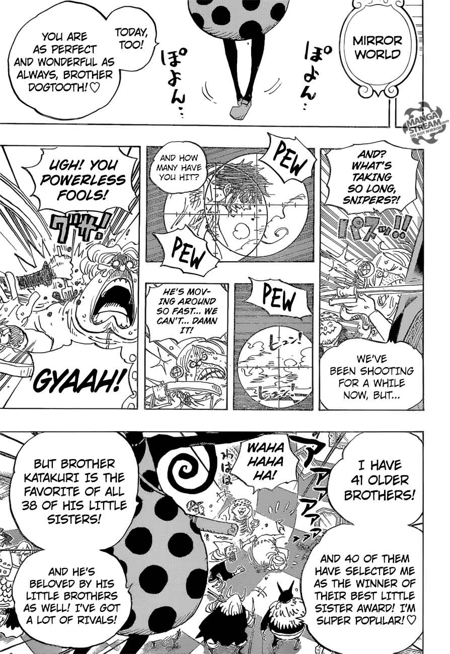 One Piece Manga Chapter 891 page 3 - They Believe in Me