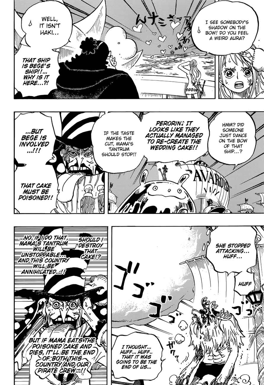 One Piece Manga Chapter 892 page 4 - Recognized as Strong Opponents