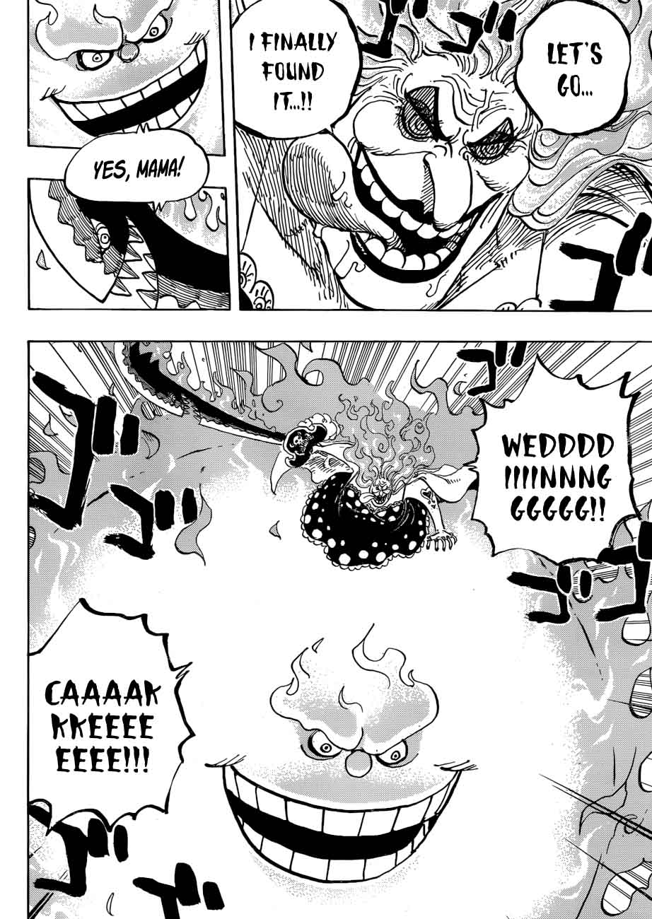 One Piece Manga Chapter 892 page 6 - Recognized as Strong Opponents