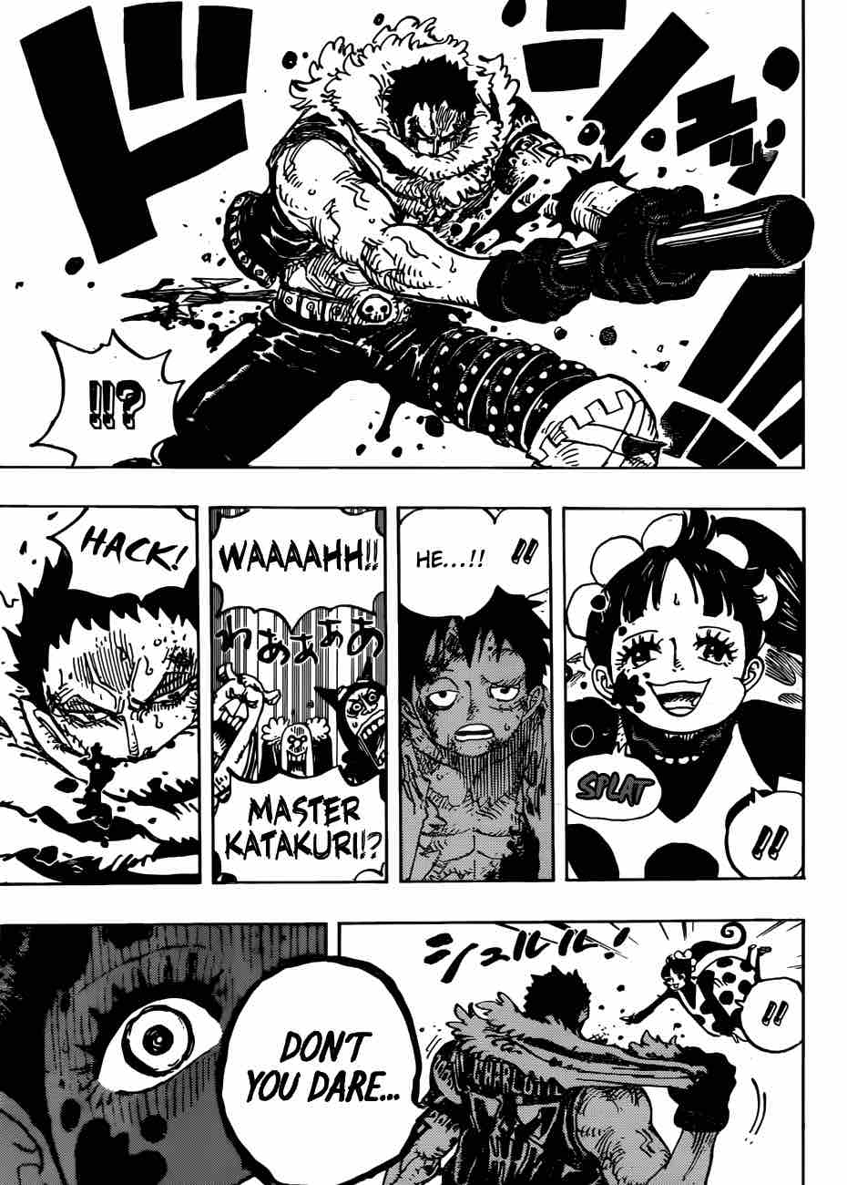 One Piece Manga Chapter 893 page 11 - Flampe, 36th Daughter of Charlotte