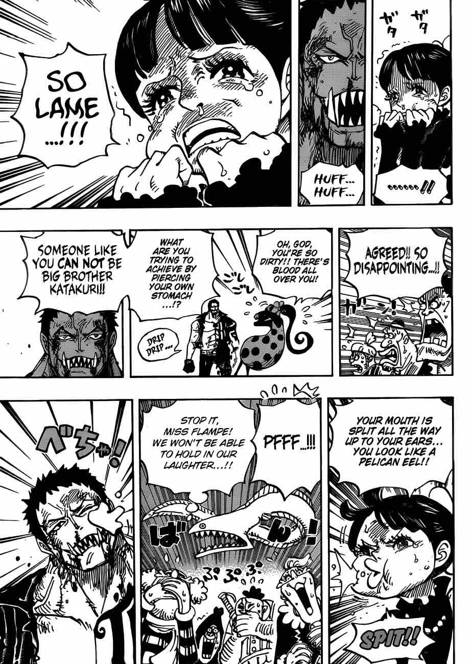 One Piece Manga Chapter 893 page 13 - Flampe, 36th Daughter of Charlotte