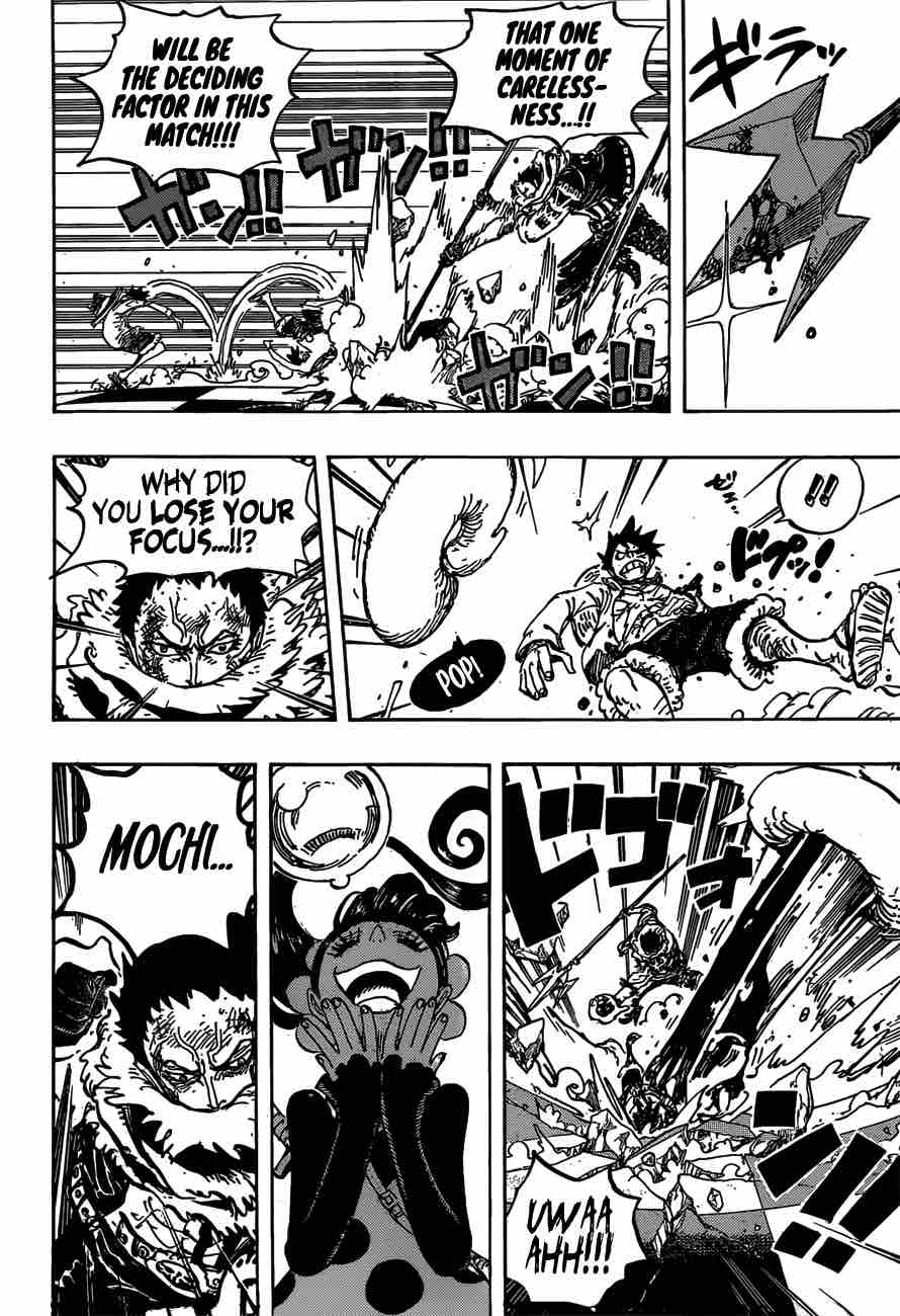 One Piece Manga Chapter 893 page 4 - Flampe, 36th Daughter of Charlotte