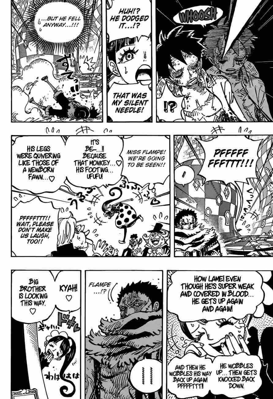 One Piece Manga Chapter 893 page 8 - Flampe, 36th Daughter of Charlotte