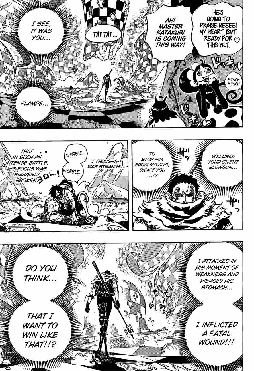 One Piece Manga Chapter 893 page 9 - Flampe, 36th Daughter of Charlotte