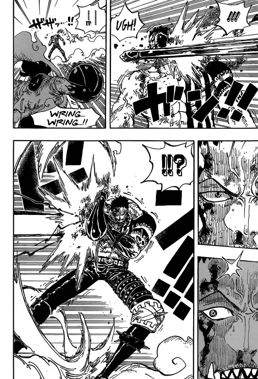One Piece Manga Chapter 895 page 3 - Luffy the Pirate vs. Commander Katakuri
