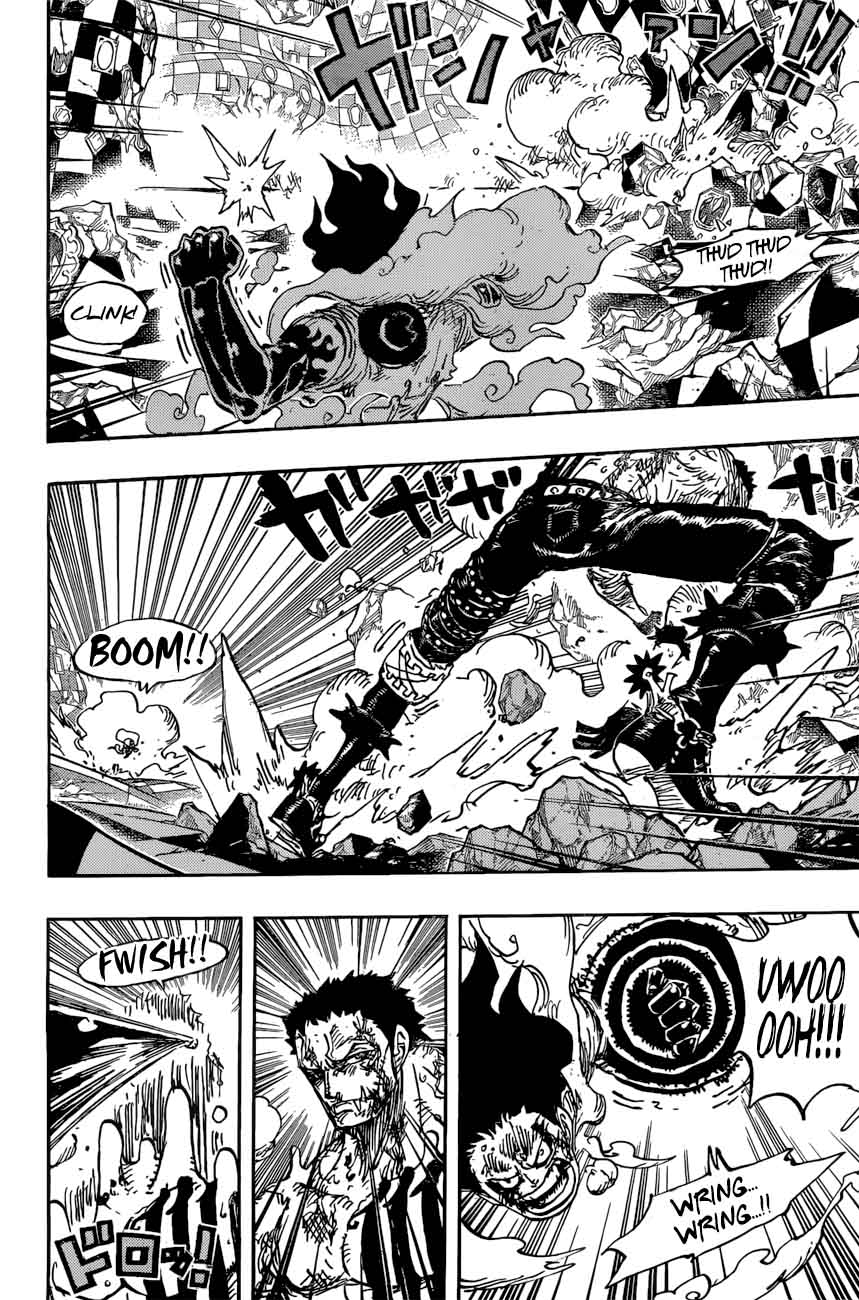 One Piece Manga Chapter 895 page 7 - Luffy the Pirate vs. Commander Katakuri