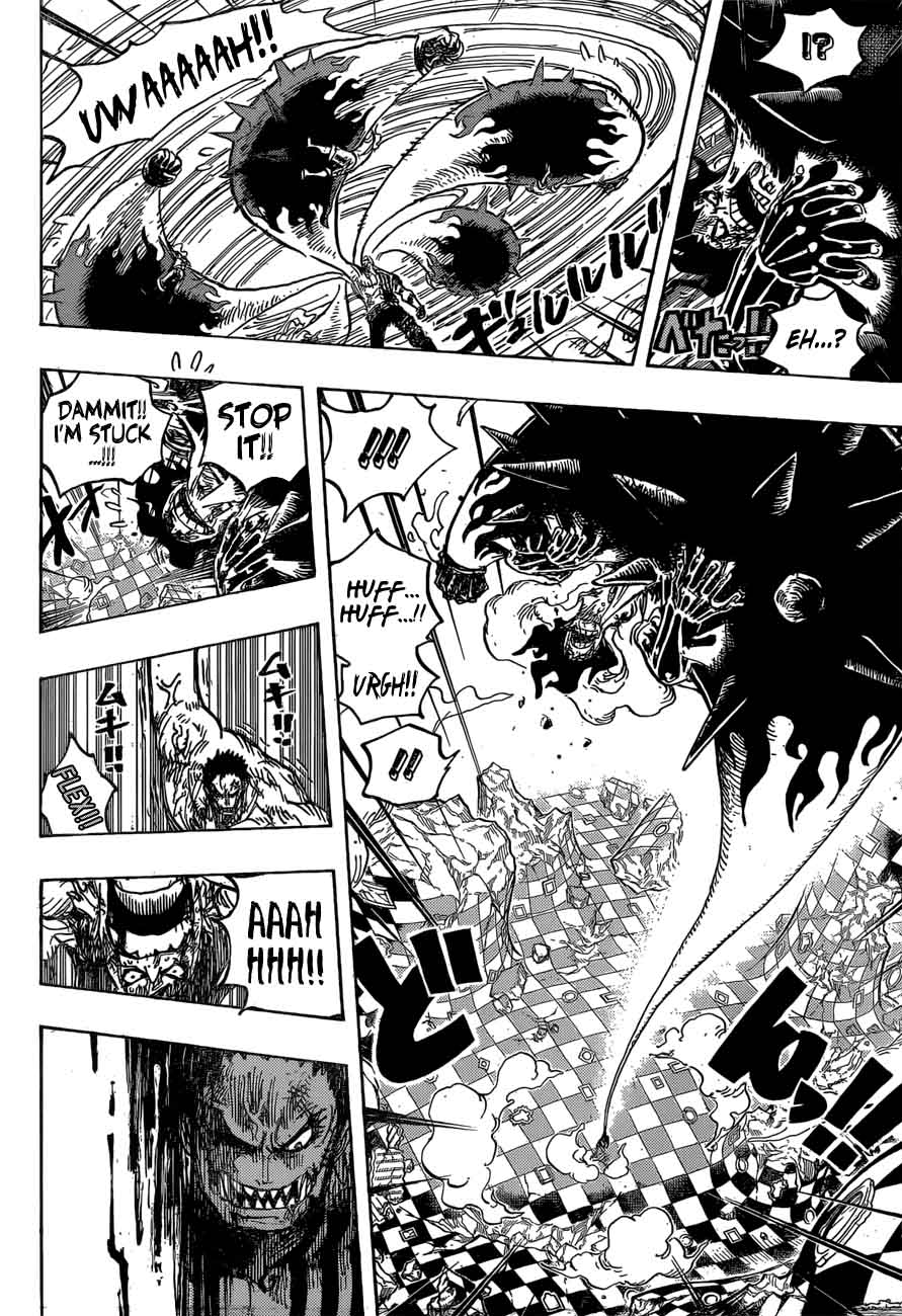 One Piece Manga Chapter 895 page 9 - Luffy the Pirate vs. Commander Katakuri