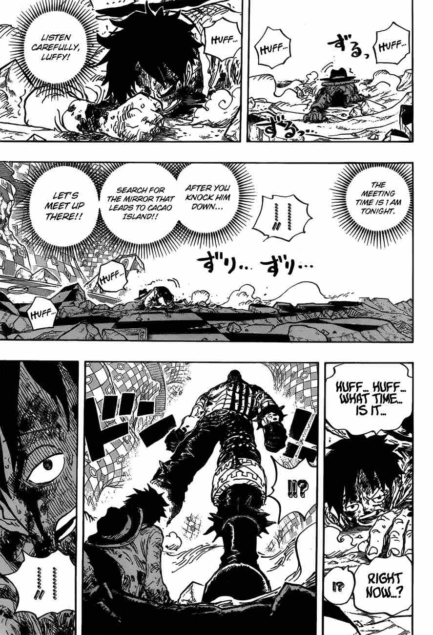 One Piece Manga Chapter 896 page 12 - The Last Request