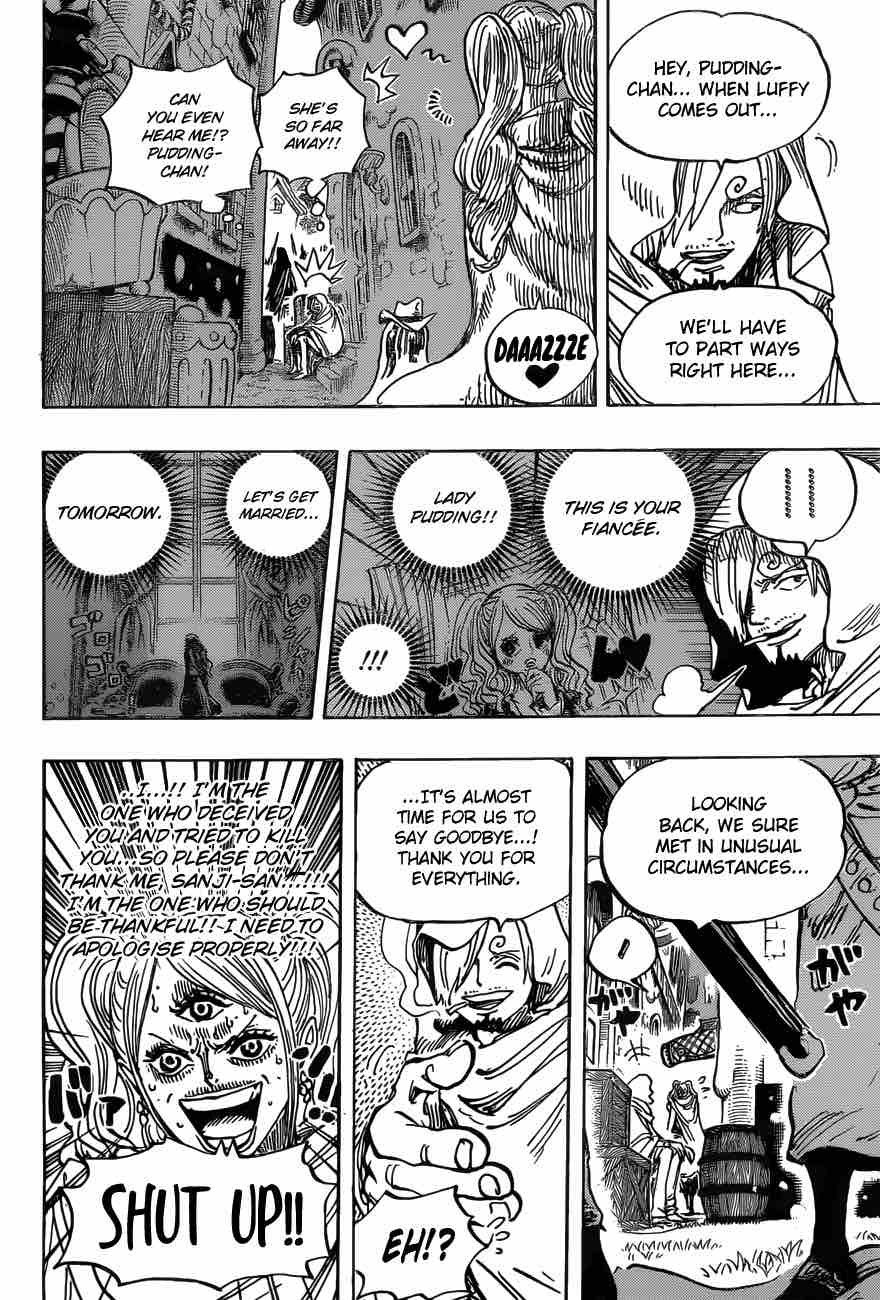 One Piece Manga Chapter 896 page 4 - The Last Request