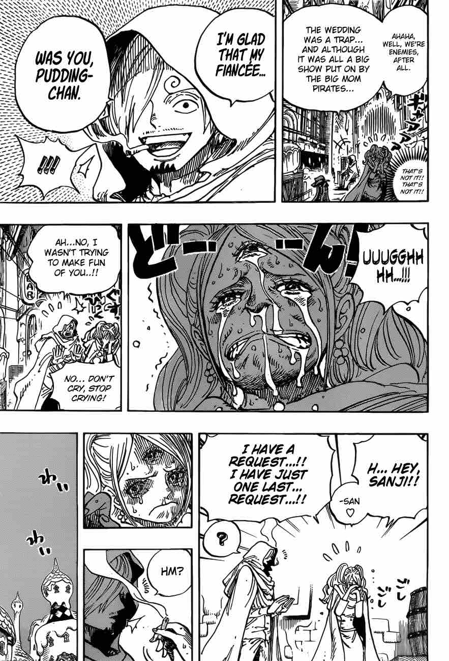 One Piece Manga Chapter 896 page 5 - The Last Request