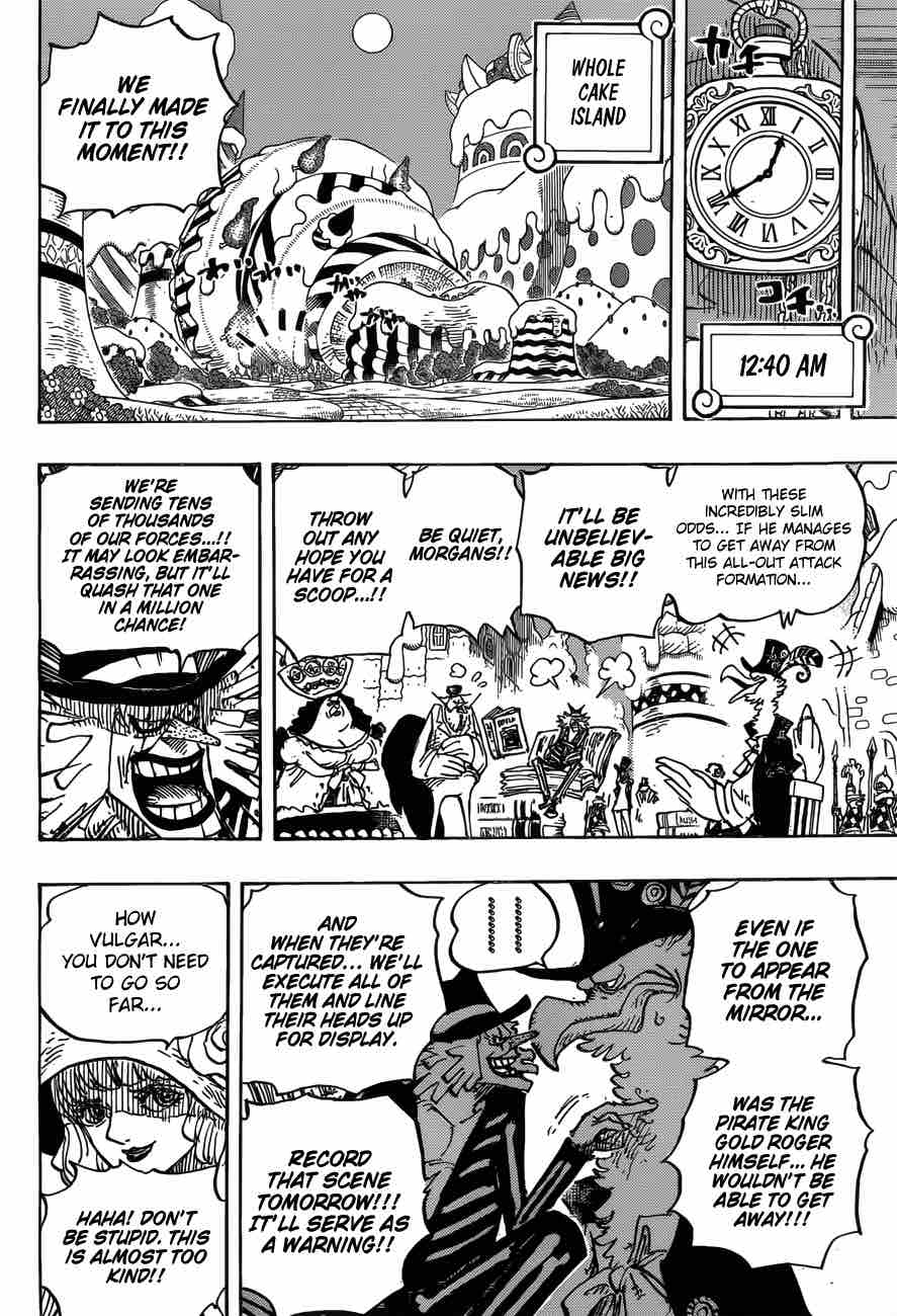 One Piece Manga Chapter 896 page 9 - The Last Request