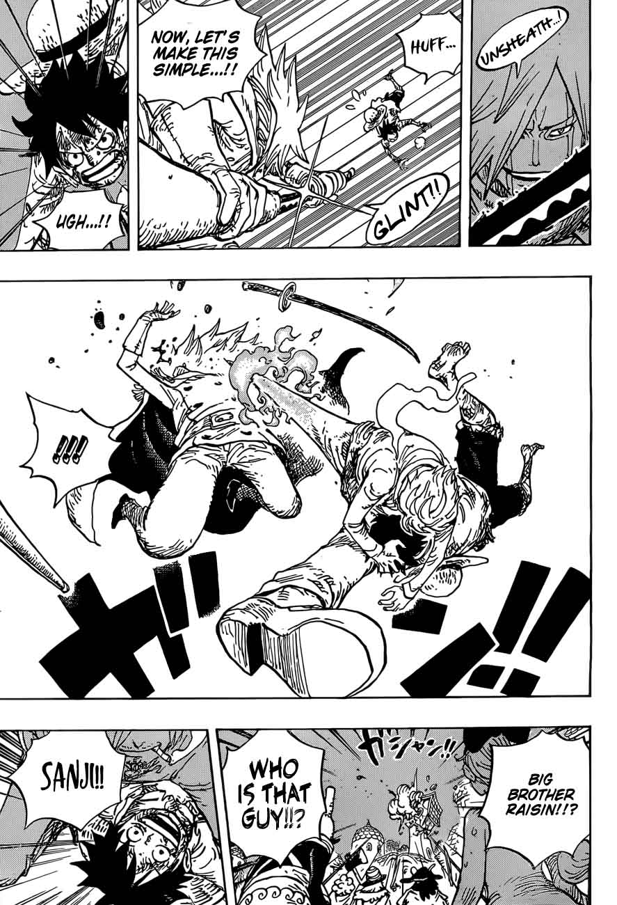 One Piece Manga Chapter 897 page 10 - Pekoms' Cacao Island Escape Plan