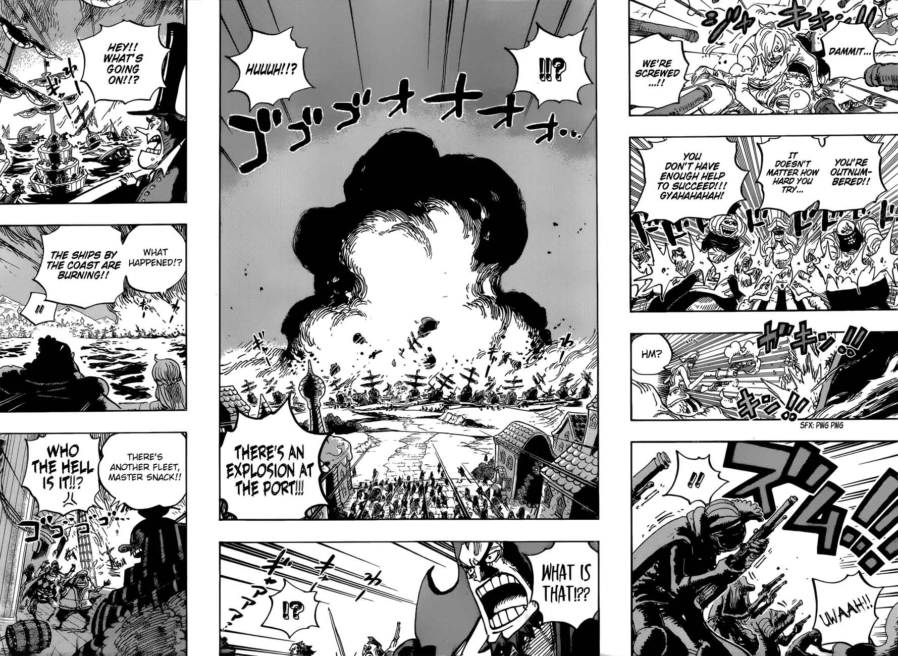 One Piece Manga Chapter 897 page 13 - Pekoms' Cacao Island Escape Plan