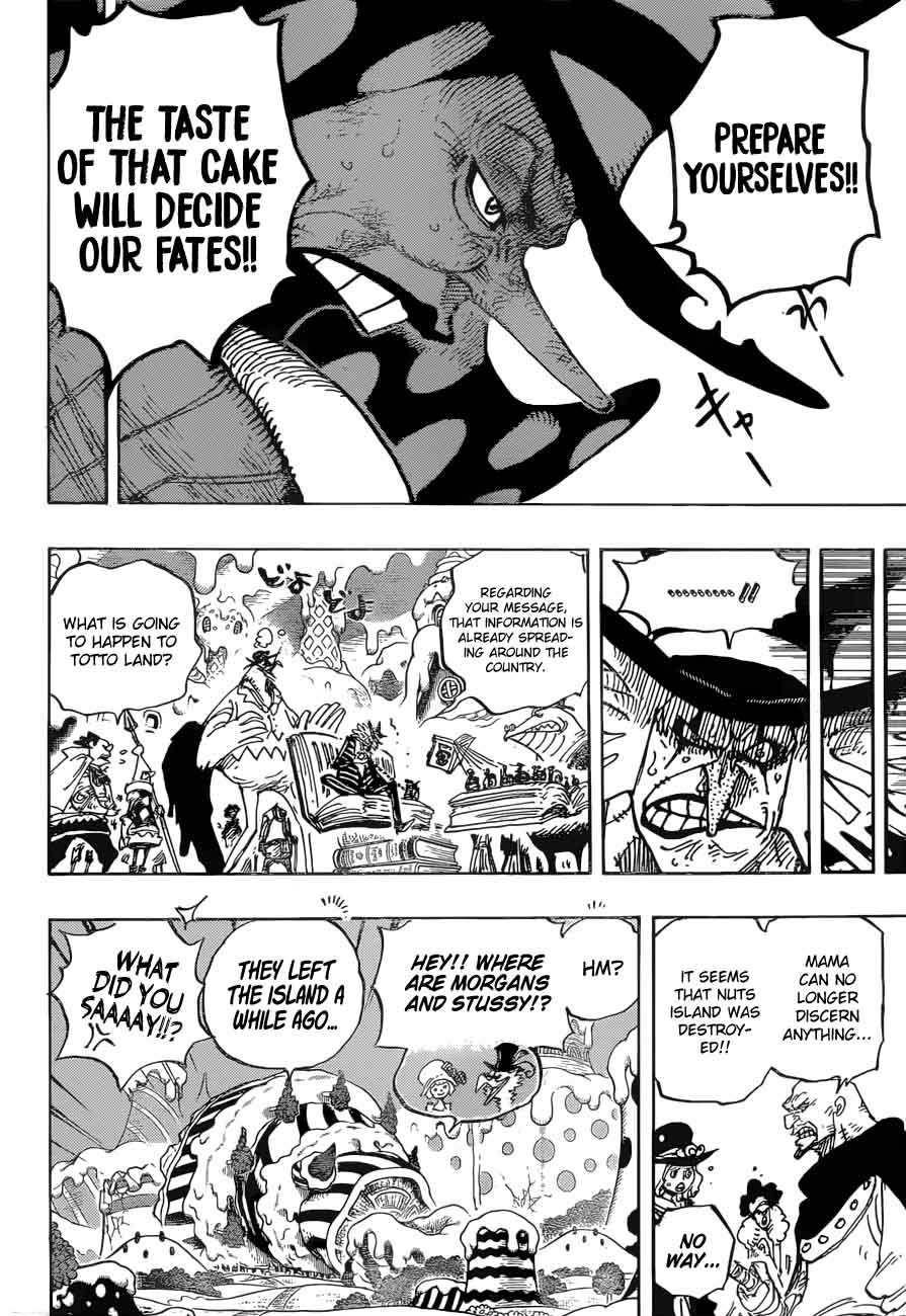 One Piece Manga Chapter 899 page 4 - The Final Fortress